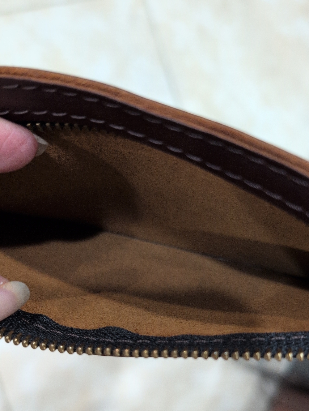 Portland Leather Goods Adriana Pouch Wristlet - Picture 8 of 8